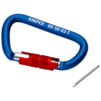 Knipex traka i karabiner za osiguranje alata od pada 00 50 05 T BK Knipex traka i karabiner za osiguranje alata od pada 00 50 05 T BK