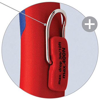 Knipex klešta za električne instalacije 200mm sa mogućnošću kačenja 13 82 200 T-5