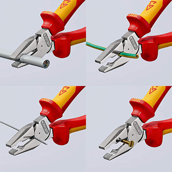 Knipex kombinovana klešta izolovana 1000V VDE 180mm u blister pakovanju 02 06 180 SB Knipex kombinovana klešta izolovana 1000V VDE 180mm u blister pakovanju 02 06 180 SB