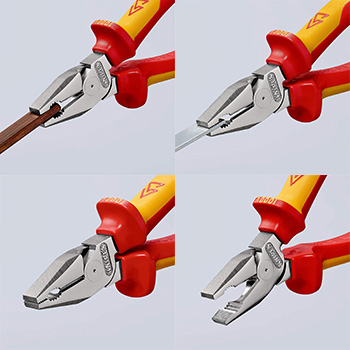 Knipex kombinovana klešta izolovana 1000V VDE 180mm u blister pakovanju 02 06 180 SB Knipex kombinovana klešta izolovana 1000V VDE 180mm u blister pakovanju 02 06 180 SB