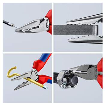 Knipex šiljasta kombinovana klešta 185mm 08 22 185 Knipex šiljasta kombinovana klešta 185mm 08 22 185