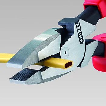 Knipex kombinovana klešta za kablove Lineman 240mm sa mogućnošću kačenja 09 02 240 T-1