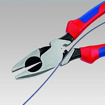 Knipex kombinovana klešta za kablove Lineman 240mm sa mogućnošću kačenja 09 12 240 T-2