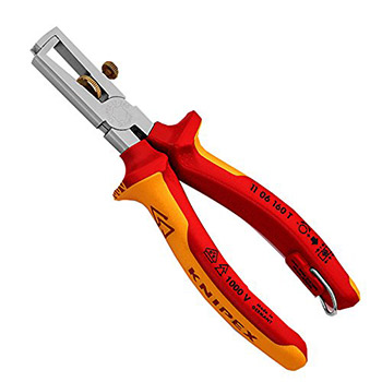 Knipex klešta za skidanje izolacije 1000V VDE 160mm sa mogućnošću kačenja 11 06 160 T Knipex klešta za skidanje izolacije 1000V VDE 160mm sa mogućnošću kačenja 11 06 160 T