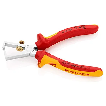 Knipex klešta za skidanje izolacije 1000V VDE 160mm 11 06 160 Knipex klešta za skidanje izolacije 1000V VDE 160mm 11 06 160