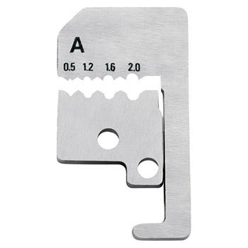Knipex klešta za skidanje izolacije s profilnim noževima 0.5-2.0mm 12 11 180-3