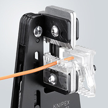 Knipex precizni skidač izolacije s profilnim noževima 0.03-2.08mm² 12 12 02-2