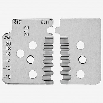Knipex precizni skidač izolacije s profilnim noževima za AWG 10-20 12 12 13-3