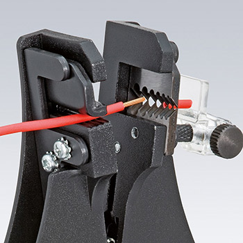 Knipex klešta za skidanje izolacije s profilnim noževima 0.5-6.0mm² 12 21 180-2