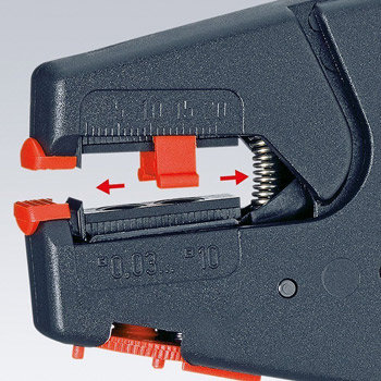 Knipex automatska klešta za skidanje izolacije 0.03-10mm² 12 40 200-1