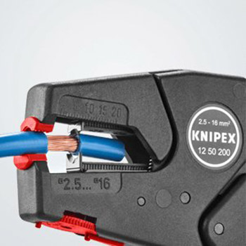Knipex automatska klešta za skidanje izolacije 2.5-16mm² 12 50 200-2