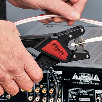 Knipex automatska klešta za skidanje izolacije za ravne kablove 12 64 180-2
