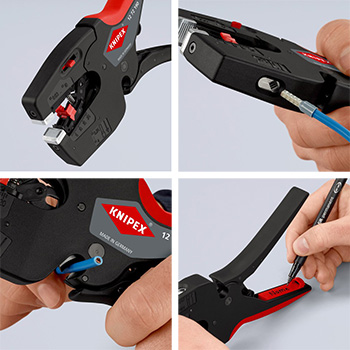 Knipex automatska klešta za skidanje izolacije NexStrip® 0,03-10mm² 12 72 190-4