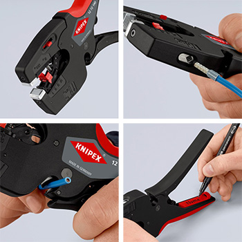 Knipex automatska klešta za skidanje izolacije NexStrip® 0,03-10mm² 12 72 190 Knipex automatska klešta za skidanje izolacije NexStrip® 0,03-10mm² 12 72 190