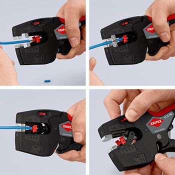 Knipex automatska klešta za skidanje izolacije NexStrip® 0,03-10mm² 12 72 190 Knipex automatska klešta za skidanje izolacije NexStrip® 0,03-10mm² 12 72 190