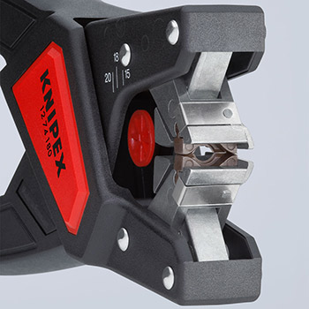 Knipex automatska klešta za skidanje izolacije 12 74 180 SB Knipex automatska klešta za skidanje izolacije 12 74 180 SB