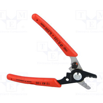 Knipex klešta za skidanje izolacije za optičke kablove 12 82 130 SB Knipex klešta za skidanje izolacije za optičke kablove 12 82 130 SB