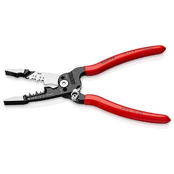 Knipex ojačana klešta za skidanje izolacije 200mm 13 71 8 Knipex ojačana klešta za skidanje izolacije 200mm 13 71 8