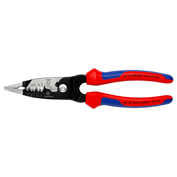 Knipex ojačana klešta za skidanje izolacije 200mm 13 72 200 ME Knipex ojačana klešta za skidanje izolacije 200mm 13 72 200 ME