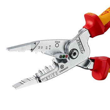 Knipex ojačana klešta za skidanje izolacije 1000V VDE 200mm 13 76 200 ME Knipex ojačana klešta za skidanje izolacije 1000V VDE 200mm 13 76 200 ME