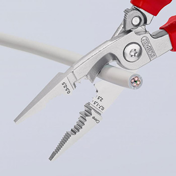Knipex električarska klešta sa 6 funkcija 1000V VDE u blister pakovanju 13 96 200 SB Knipex električarska klešta sa 6 funkcija 1000V VDE u blister pakovanju 13 96 200 SB