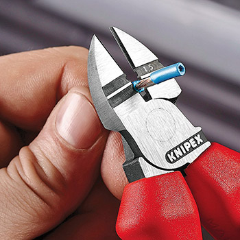 Knipex klešta za skidanje izolacije sa bočnim sečenjem 160mm 14 22 160 Knipex klešta za skidanje izolacije sa bočnim sečenjem 160mm 14 22 160