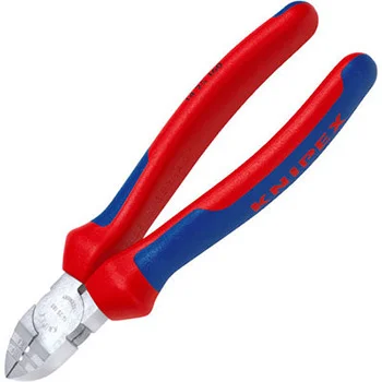 Knipex klešta za skidanje izolacije sa bočnim sečenjem 160mm 14 25 160 Knipex klešta za skidanje izolacije sa bočnim sečenjem 160mm 14 25 160
