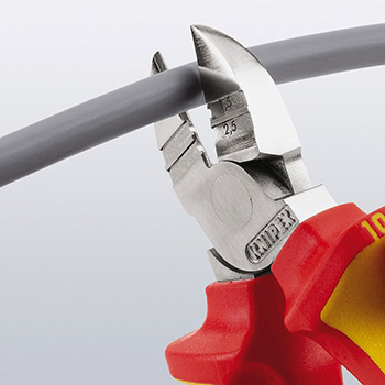 Knipex klešta za skidanje izolacije sa bočnim sečenjem 1000V VDE 160mm 14 26 160 Knipex klešta za skidanje izolacije sa bočnim sečenjem 1000V VDE 160mm 14 26 160