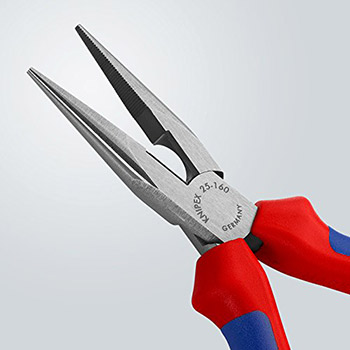 Knipex klešta špic prava sa bočnim sečenjem 160mm 25 02 160 Knipex klešta špic prava sa bočnim sečenjem 160mm 25 02 160