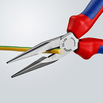 Knipex klešta špic prava sa bočnim sečenjem 160mm 25 02 160 Knipex klešta špic prava sa bočnim sečenjem 160mm 25 02 160