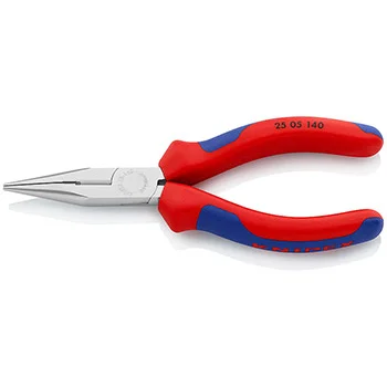 Knipex klešta špic prava sa bočnim sečenjem 140mm 25 05 140 Knipex klešta špic prava sa bočnim sečenjem 140mm 25 05 140