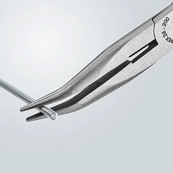 Knipex klešta špic kriva 200mm 26 21 200-4