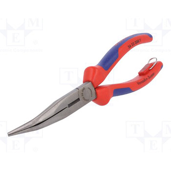 Knipex klešta špic kriva 200mm sa mogućnošću kačenja 26 22 200 T-1