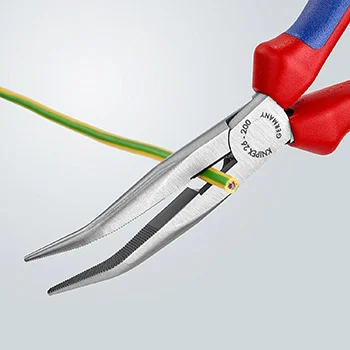 Knipex klešta špic kriva 200mm sa mogućnošću kačenja 26 22 200 T Knipex klešta špic kriva 200mm sa mogućnošću kačenja 26 22 200 T