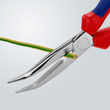 Knipex klešta špic kriva 200mm 26 25 200-3