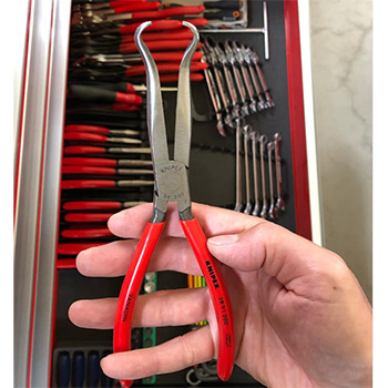 Knipex mehaničarska klešta za hvatanje kablova svećica 200mm 38 91 200-4