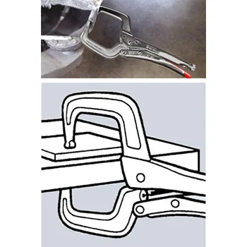 Knipex grip klešta za zavarivanje 280mm 42 34 280 Knipex grip klešta za zavarivanje 280mm 42 34 280