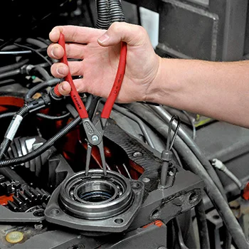 Knipex precizna klešta za unutrašnje sigurnosne prstenove 225mm 48 11 J3-4