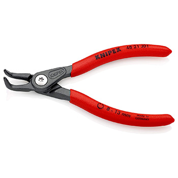 Knipex precizna klešta za unutrašnje sigurnosne prstenove kriva 130mm 48 21 J01-1