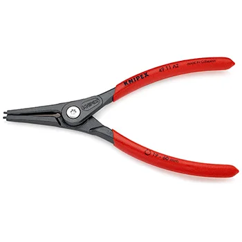 Knipex precizna klešta za spoljašnje sigurnosne prstenove 180mm 49 11 A2 Knipex precizna klešta za spoljašnje sigurnosne prstenove 180mm 49 11 A2