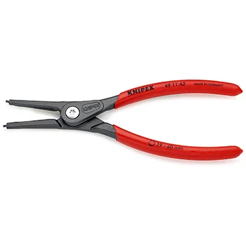 Knipex precizna klešta za spoljašnje sigurnosne prstenove 180mm 49 11 A2 Knipex precizna klešta za spoljašnje sigurnosne prstenove 180mm 49 11 A2