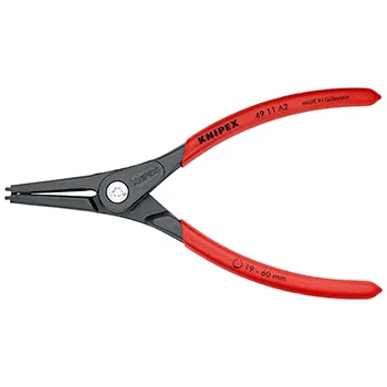 Knipex precizna klešta za spoljašnje sigurnosne prstenove 180mm 49 11 A2 Knipex precizna klešta za spoljašnje sigurnosne prstenove 180mm 49 11 A2