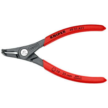 Knipex precizna klešta za spoljašnje sigurnosne prstenove kriva 130mm 49 21 A11-2