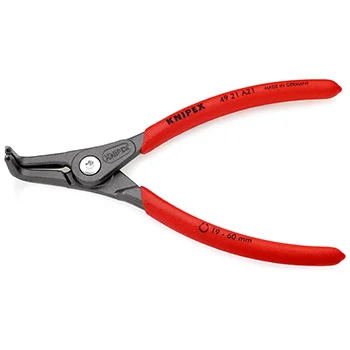 Knipex precizna klešta za spoljašnje sigurnosne prstenove kriva 165mm 49 21 A21 Knipex precizna klešta za spoljašnje sigurnosne prstenove kriva 165mm 49 21 A21