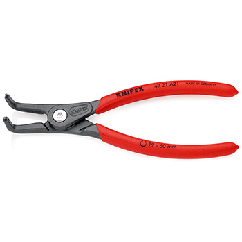 Knipex precizna klešta za spoljašnje sigurnosne prstenove kriva 165mm 49 21 A21-1