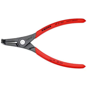 Knipex precizna klešta za spoljašnje sigurnosne prstenove kriva 165mm 49 21 A21 Knipex precizna klešta za spoljašnje sigurnosne prstenove kriva 165mm 49 21 A21