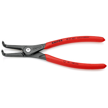 Knipex precizna klešta za spoljašnje sigurnosne prstenove kriva 210mm 49 21 A31-1