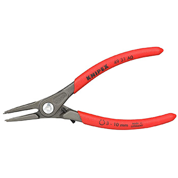 Knipex precizna klešta za spoljašnje sigurnosne prstenove sa graničnikom 140mm 49 31 A0-1