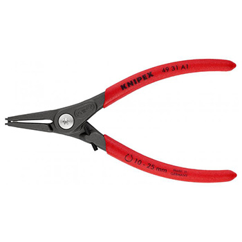 Knipex precizna klešta za spoljašnje sigurnosne prstenove sa graničnikom 140mm 49 31 A1-2