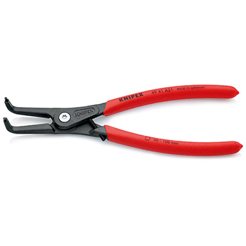 Knipex precizna klešta za spoljašnje sigurnosne prstenove sa graničnikom kriva 210mm 49 41 A31-1